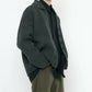 7115 By Szeki - Chunky Collared Recycled Wool Cardigan