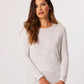 French Kyss - Zig Zag Long Sleeve Sweater