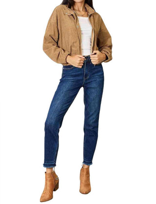 Double Take - Jaqueta de manga comprida aconchegante e chique