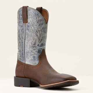 Ariat - Bota Cowboy Masculina Esportiva com Bico Quadrado Largo