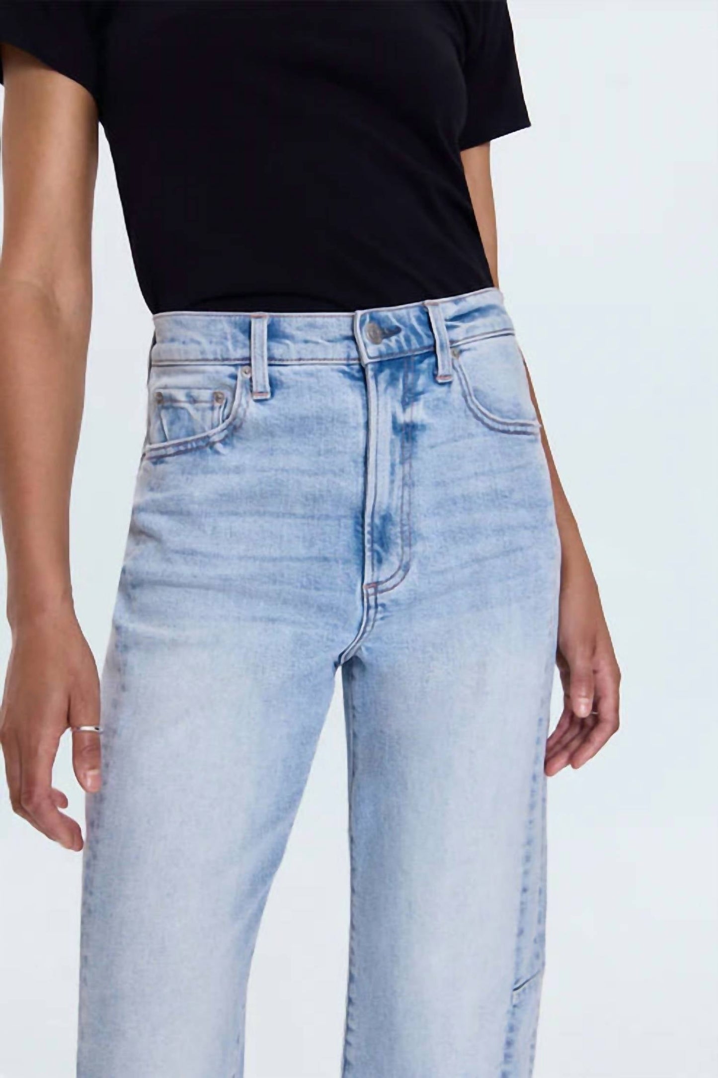 Pistola - Eli Barrel-shaped Bowed Leg Jeans
