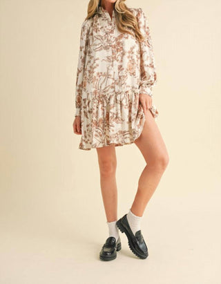 &Merci - Charlotte Drop Waist Mini Dress