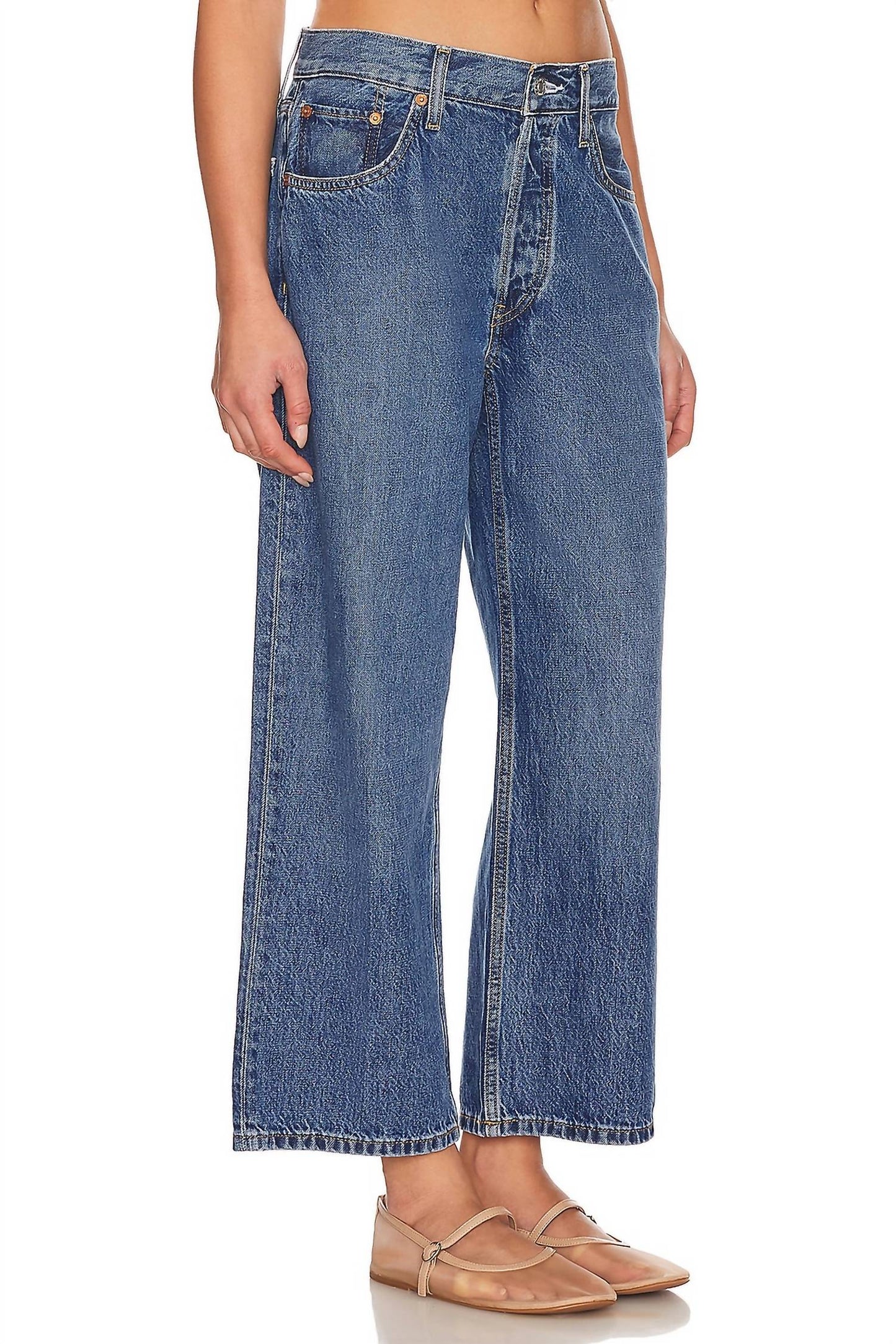 Re/Done - Loose Crop Jeans