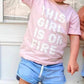 Bella + Canvas - Girl's This Girl Is On Fire Summer Tee