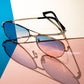 Julia Rose - Unisex Alex High Quality Aviator Sunglasses