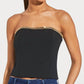 Generation Love - Hazel Crepe Chain Bustier Top