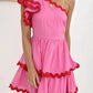 Entro - Fiesta One Shoulder Mini Dress