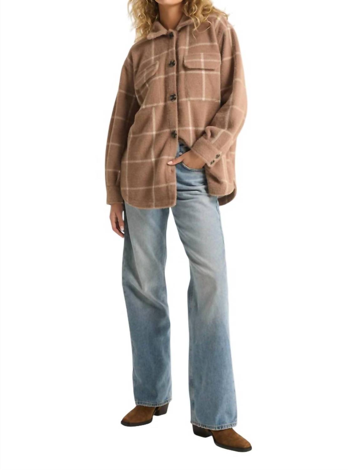 Z Supply - Plaid Tucker Jacket