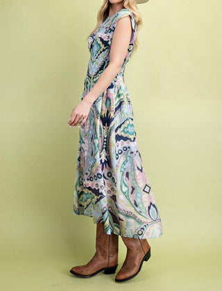 Gigio - Midi Dress With Pintucked Waist