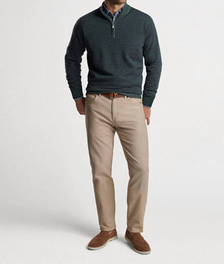 Peter Millar - Breaker Birdseye Quarter-zip Sweater
