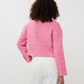 Esqualo - Cropped Boucle Jacket