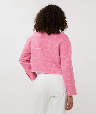 Esqualo - Casaco Boucle Cropped