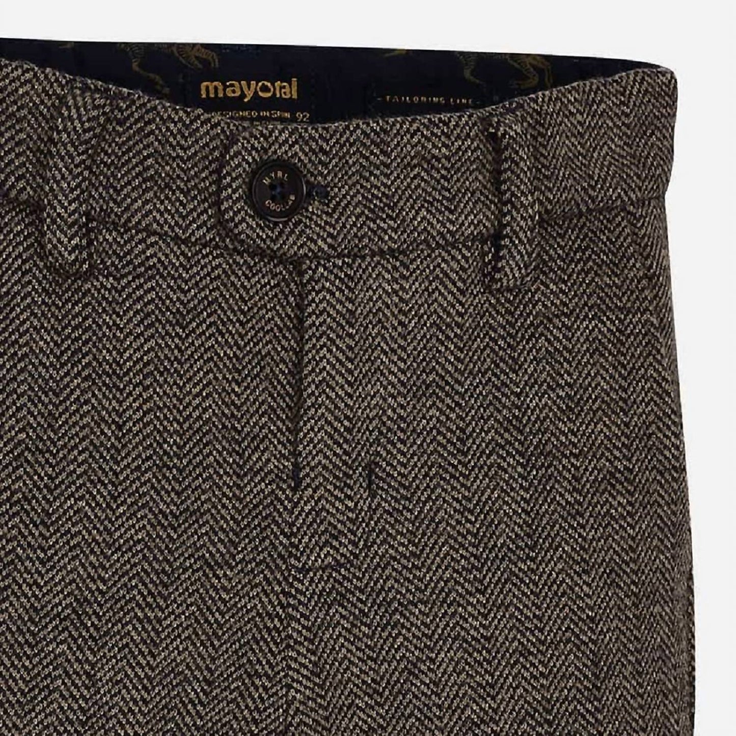 Mayoral - Boy's Herringbone Chino Pants