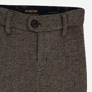 Mayoral - Boy's Herringbone Chino Pants