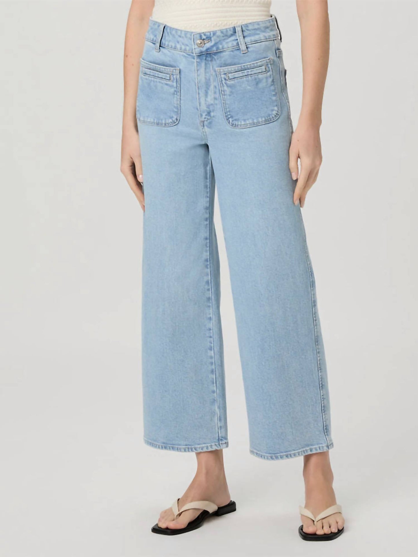 Paige - Sasha Ankle Patch Pockets Jean