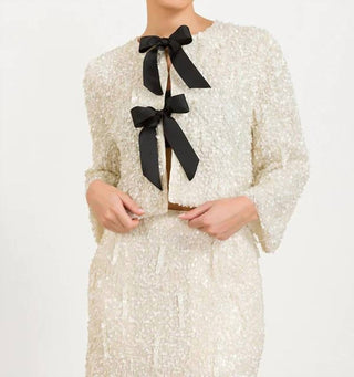 Scarlett Poppies - Massima Sequin And Beads Jacket