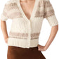 Steve Madden - Janae Short Sleeve Button Up Cardigan