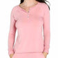 Twelve Eighty Eight - Olivia Long Sleeve Henley Tee