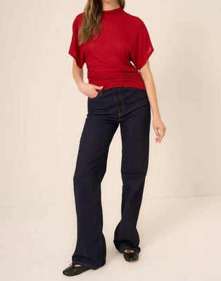 Projeto Social T - Blusa Dolman Holly com decote em V