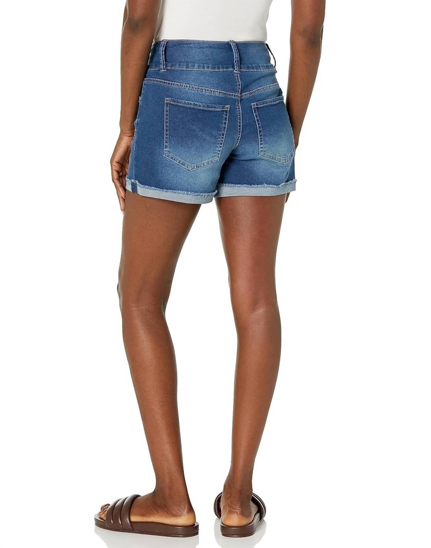 Royalty For Me - BASIC 3-BUTTON CUFF SHORTS