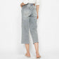 Judy Blue - Tummy Control Crop Wide Leg Jeans