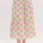 Entro - Floral Tiered Midi Skirt