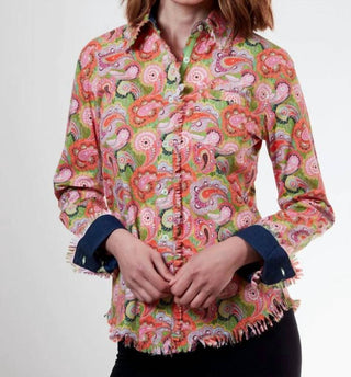 Dizzy-Lizzie - Camisa Cape Cod Paisley