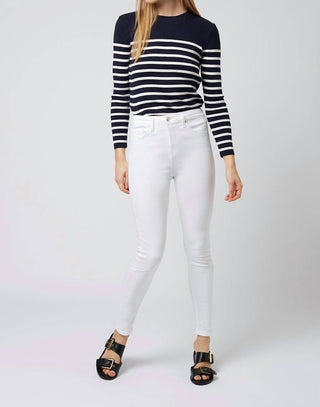 Topshop - Calça Jeans Skinny Jamie Moto de Cintura Alta