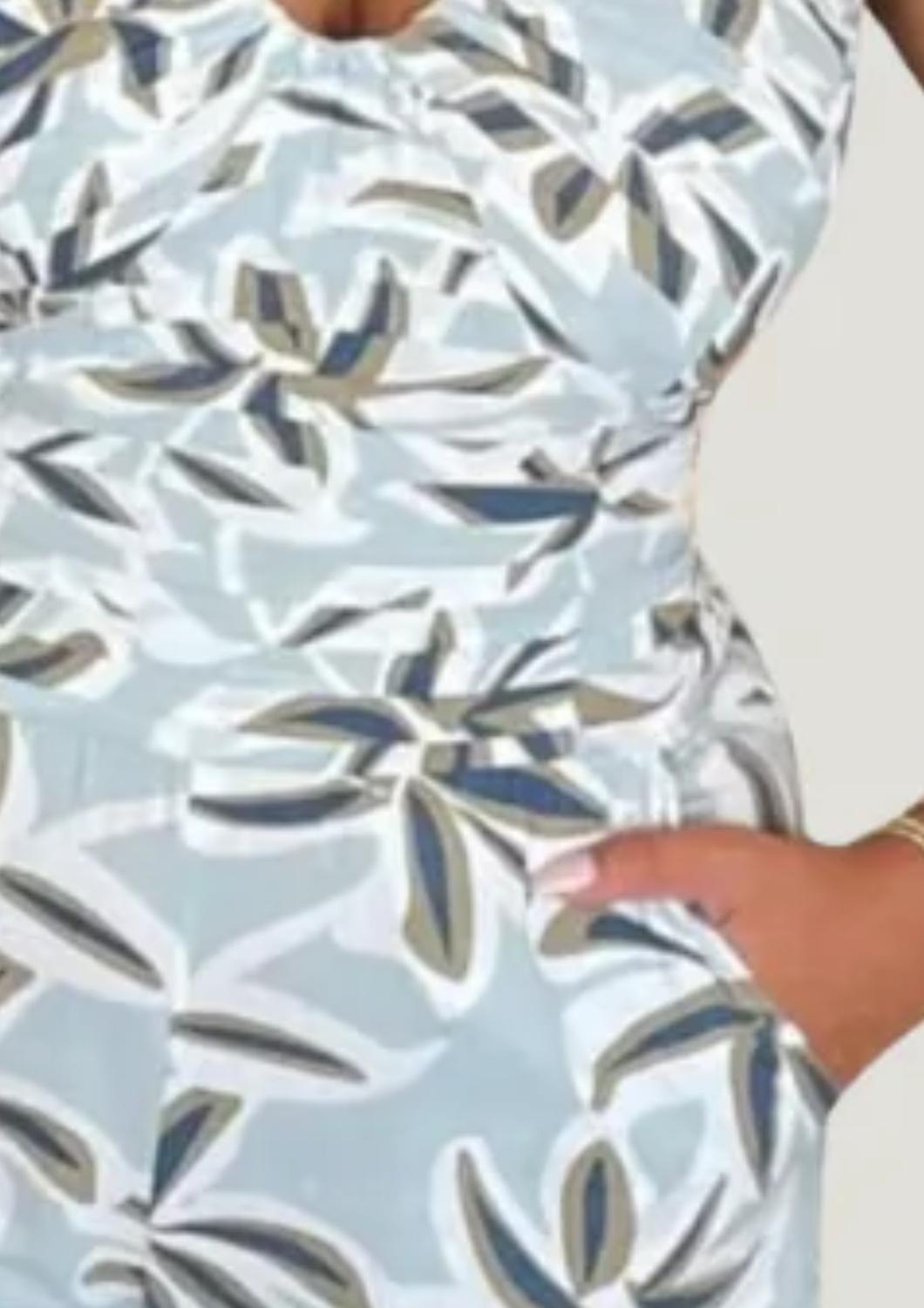 Phie Collective - Flower Pleated Jumpsuit