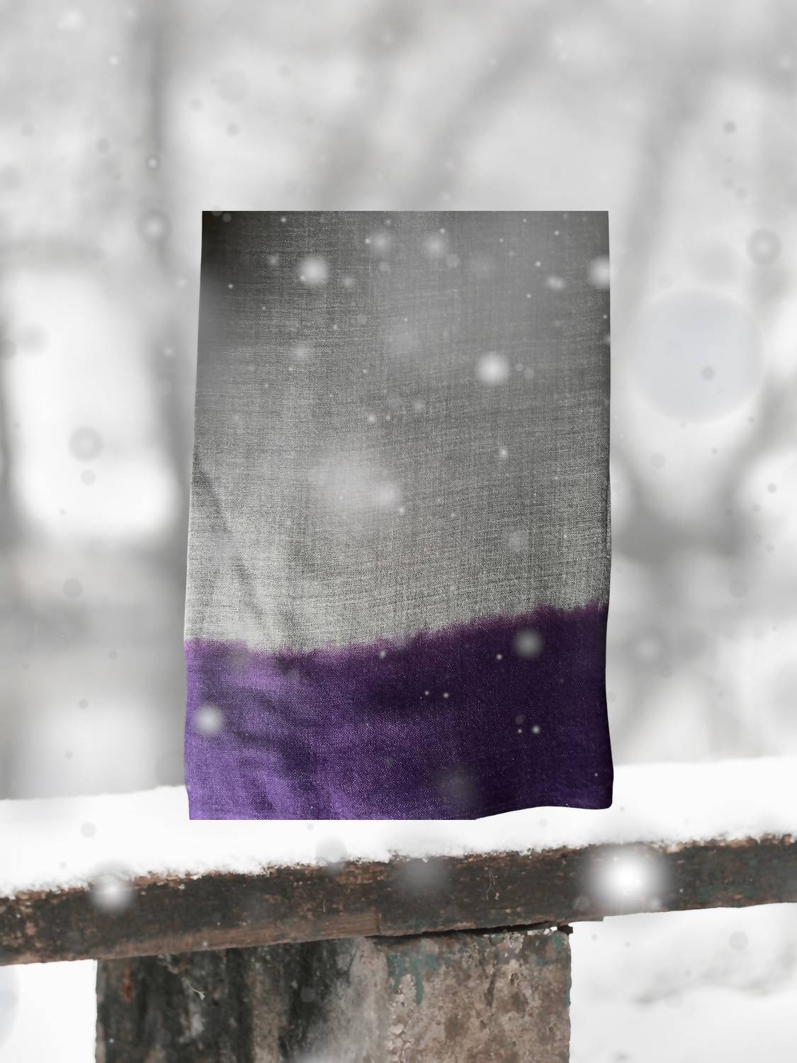 The Gray Crab - Women's Silk Wool Scarf