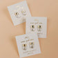 Jaxkelly - Gold Dip Earrings