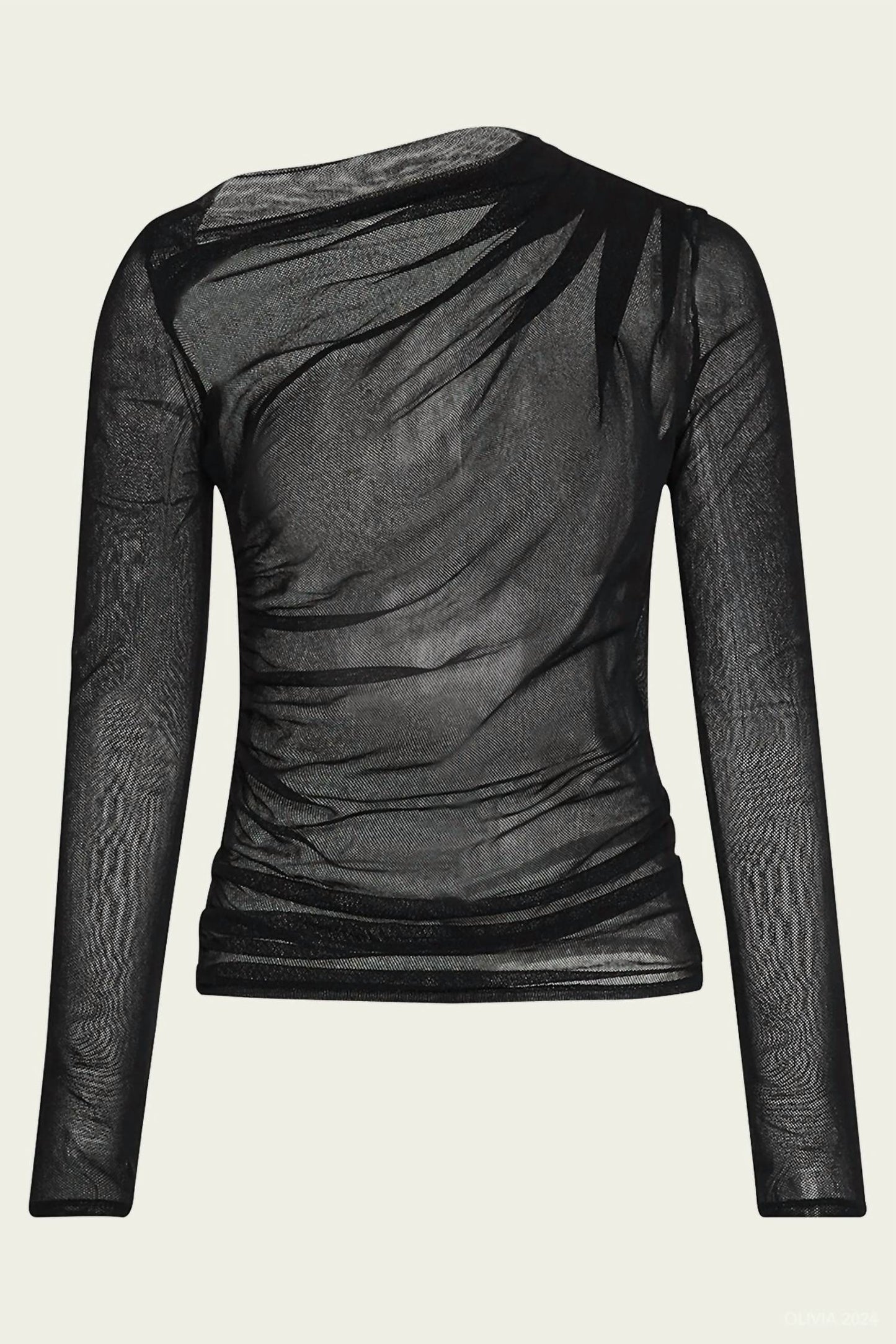 Enza Costa - Cotton Mesh Slash Top