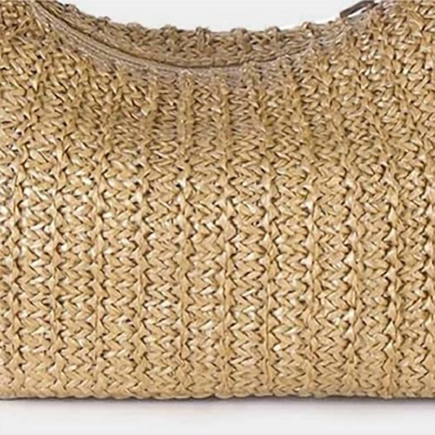 Little Trendy - Women's Bow Straw Handbag