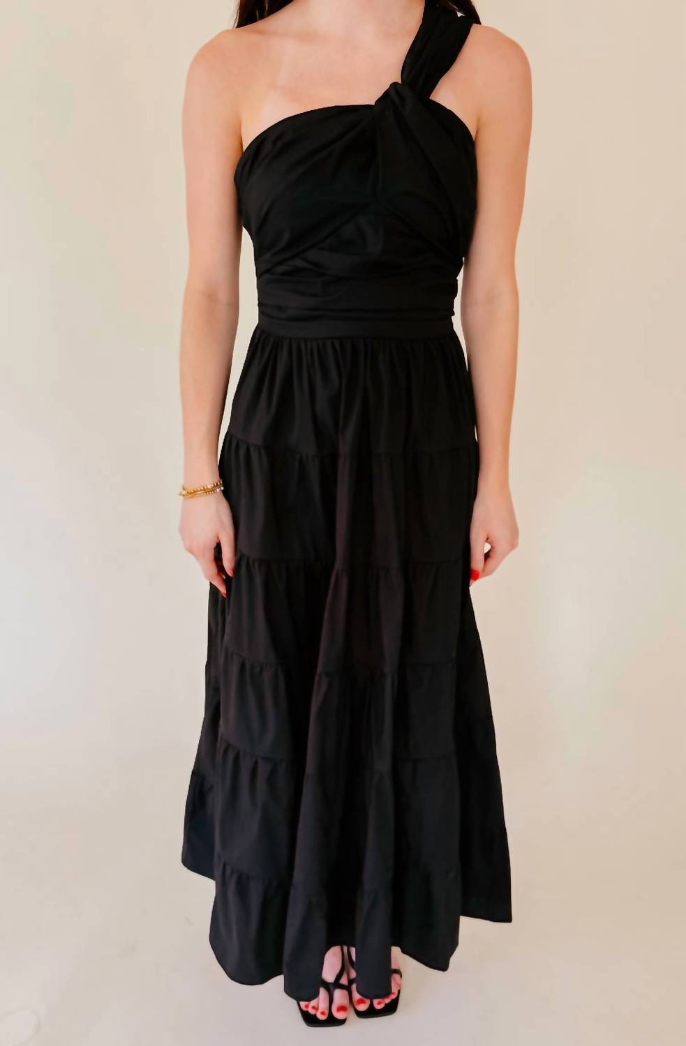 Lucy Paris - Christy Poplin Midi Dress