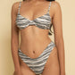 Montce - Added Coverage Lulu Zig-zag Stitch Bikini Bottom