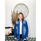 American Bazi - Distressed Denim Shirt Jacket