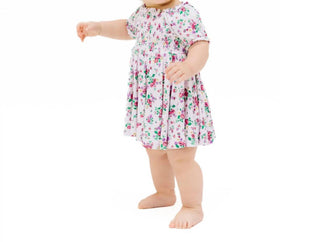 Angel Dear - Girls Puff Sleeve Dress