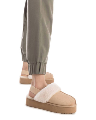 Xti - Women's Suede Fur Sneakers