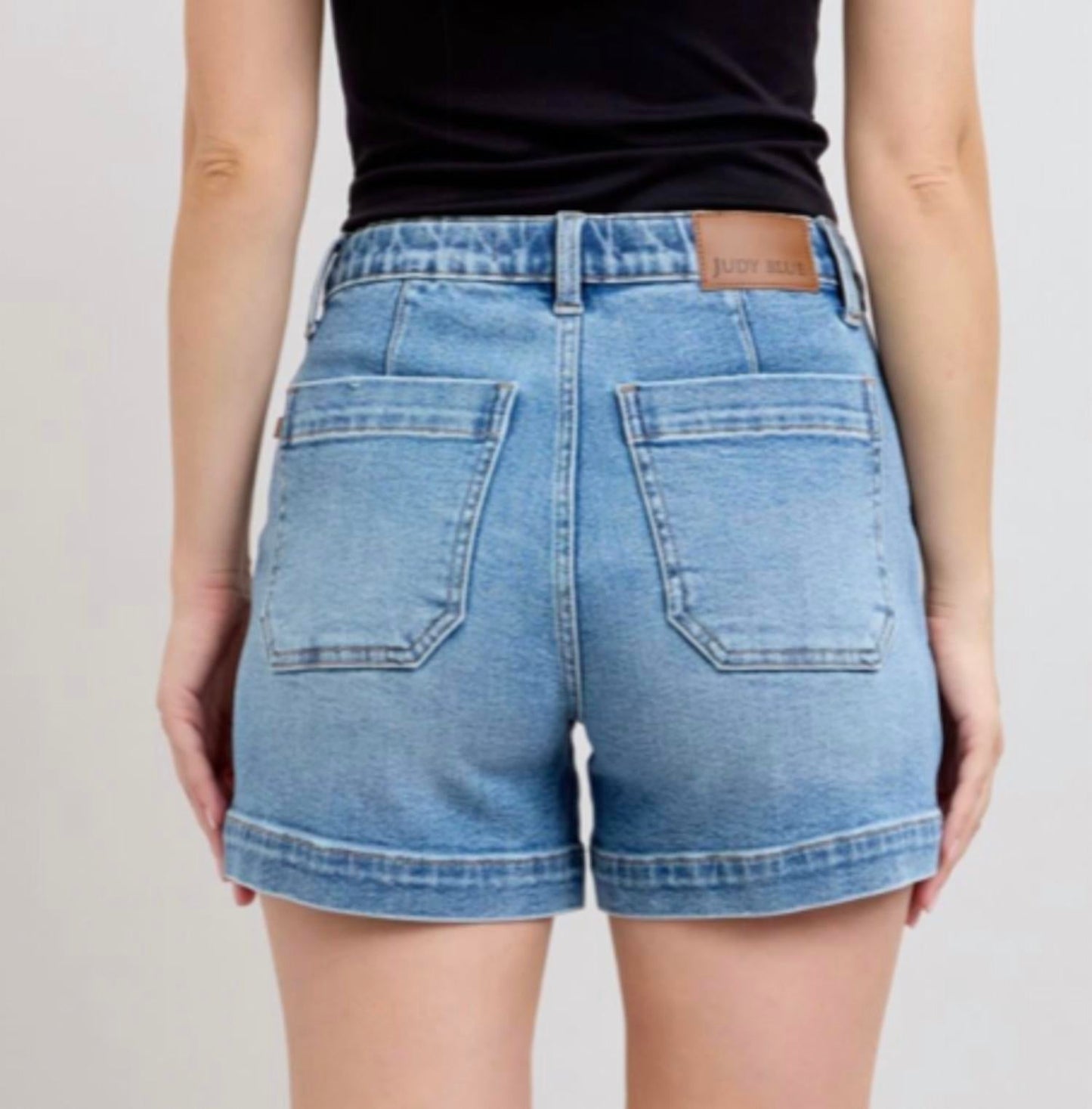 Judy Blue - Vintage Wash Jogger Shorts