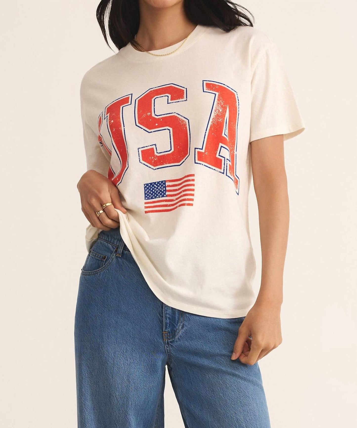 Z Supply - Flag Boyfriend Tee