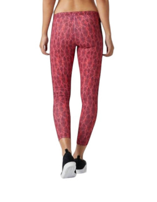 Adidas - Calça legging feminina de futebol com estampa de cobra