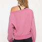 Spiritual Gangster - La Vida Off Shoulder Sweatshirt