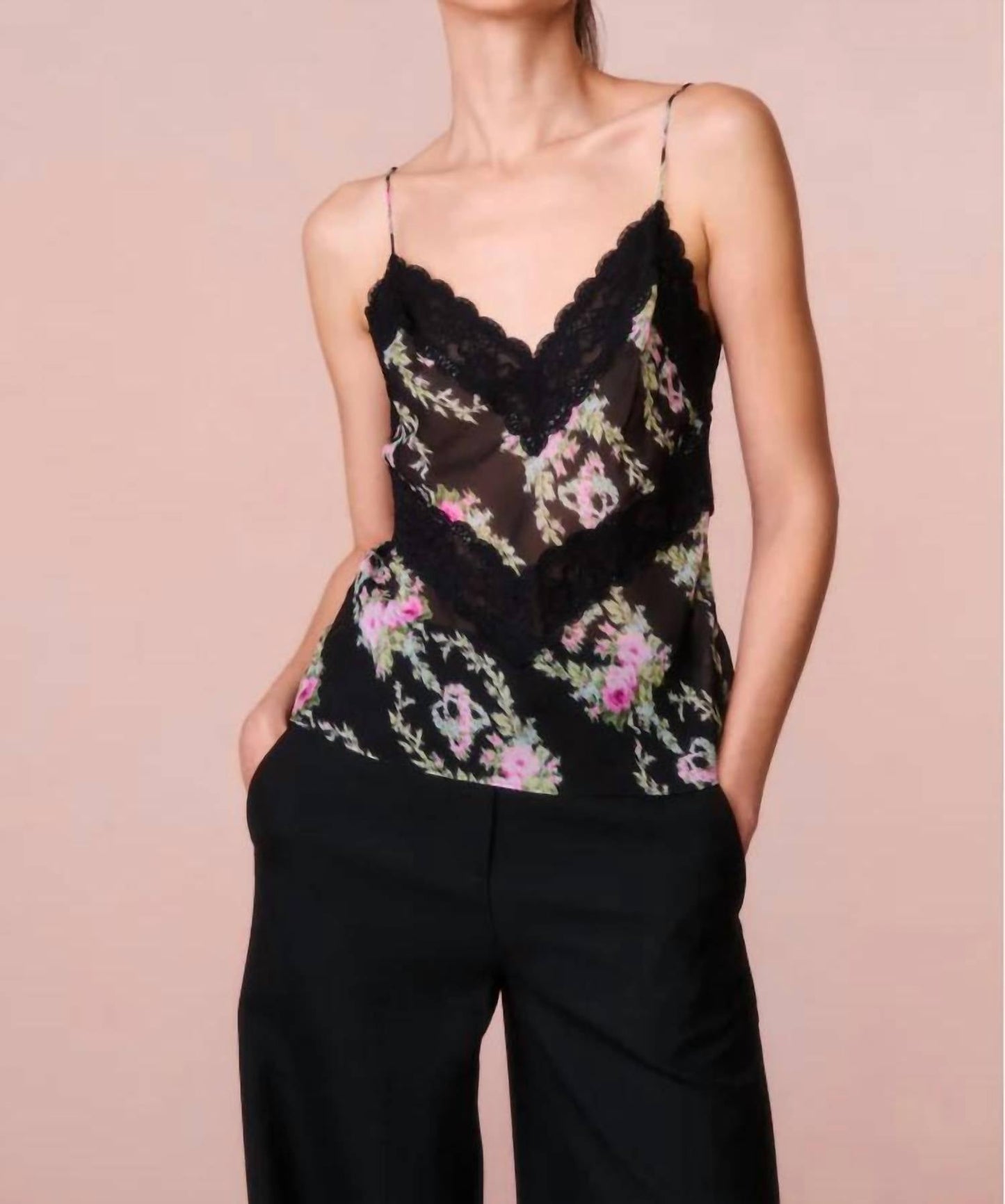 Loveshackfancy - Brimsley V-neck Top