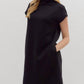 Entro - Knit Mock Mini Dress