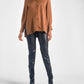Elan - Button Down High Slit Blouse