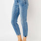 Judy Blue - Women's Midrise Cuffed Slim Jean