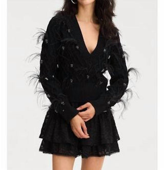 Allison New York - Briar Beaded Sweater