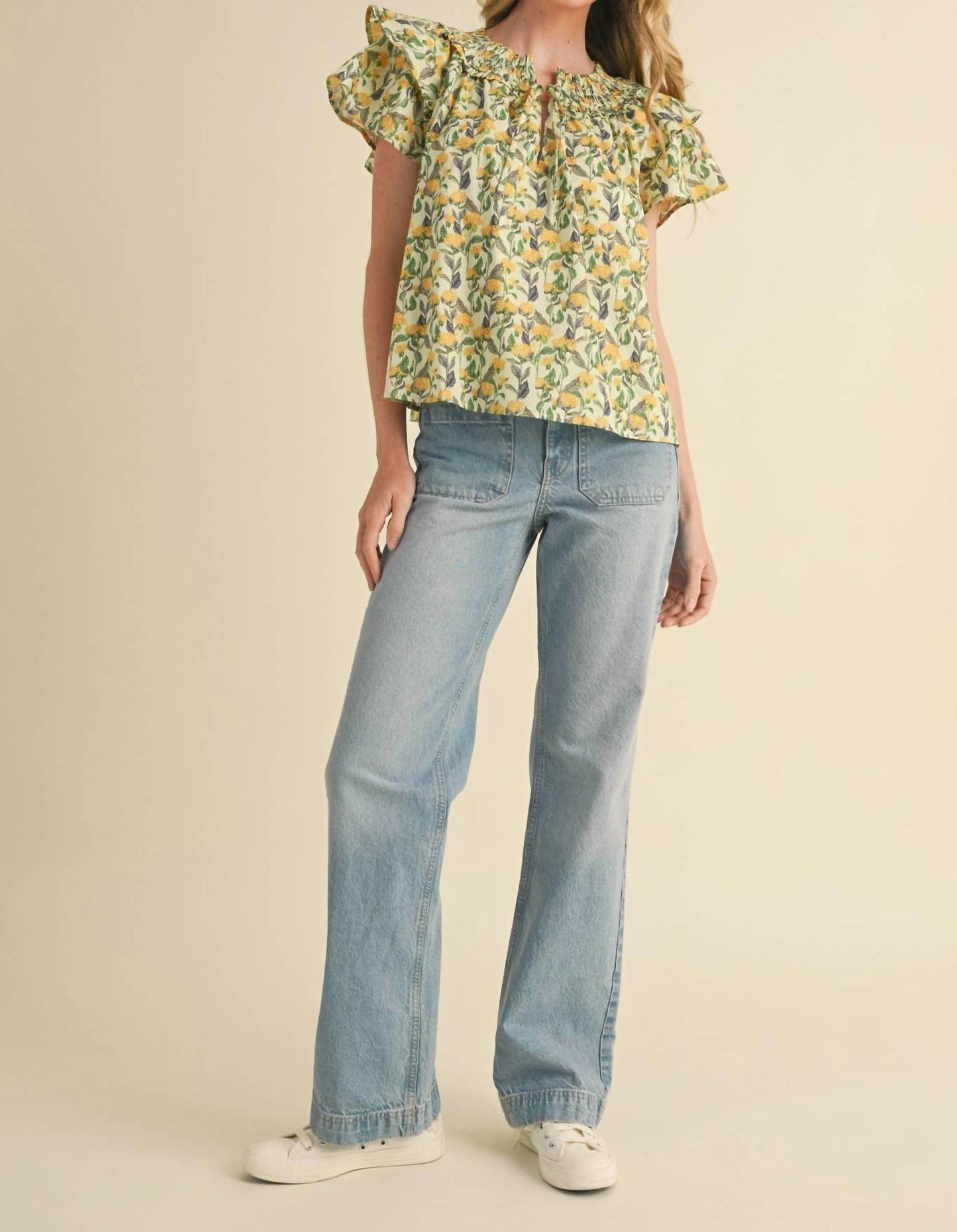 &Merci - Floral Top