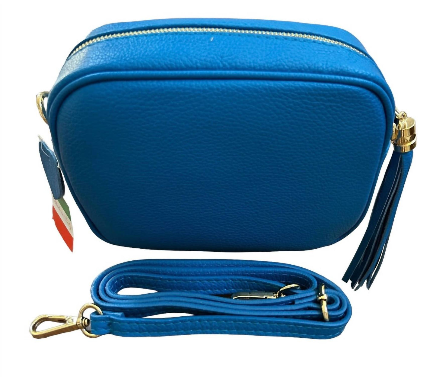 Cadenza Italy - Women's Leather Camera Style Crossbody Bag