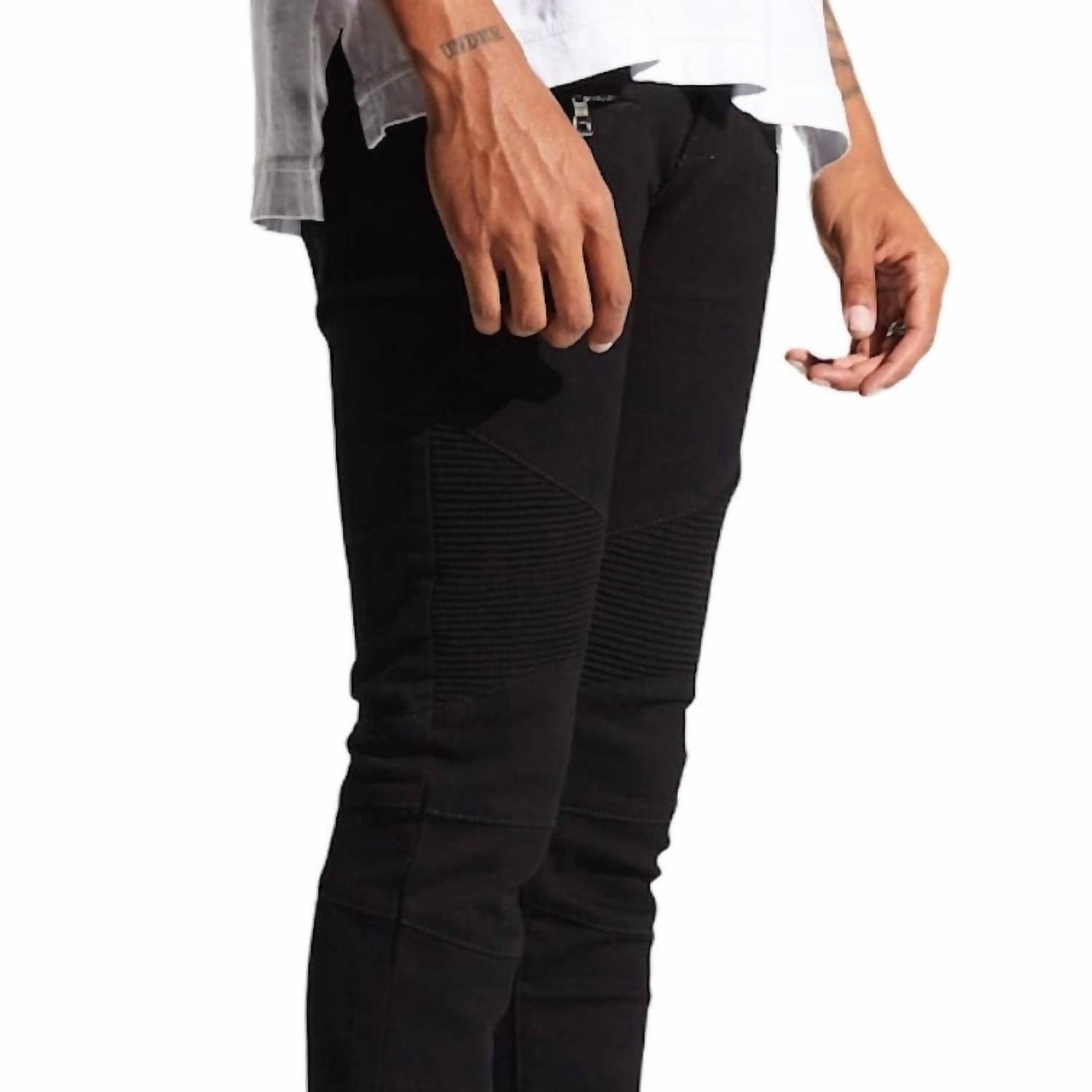 Embellish - Spencer Biker Jeans